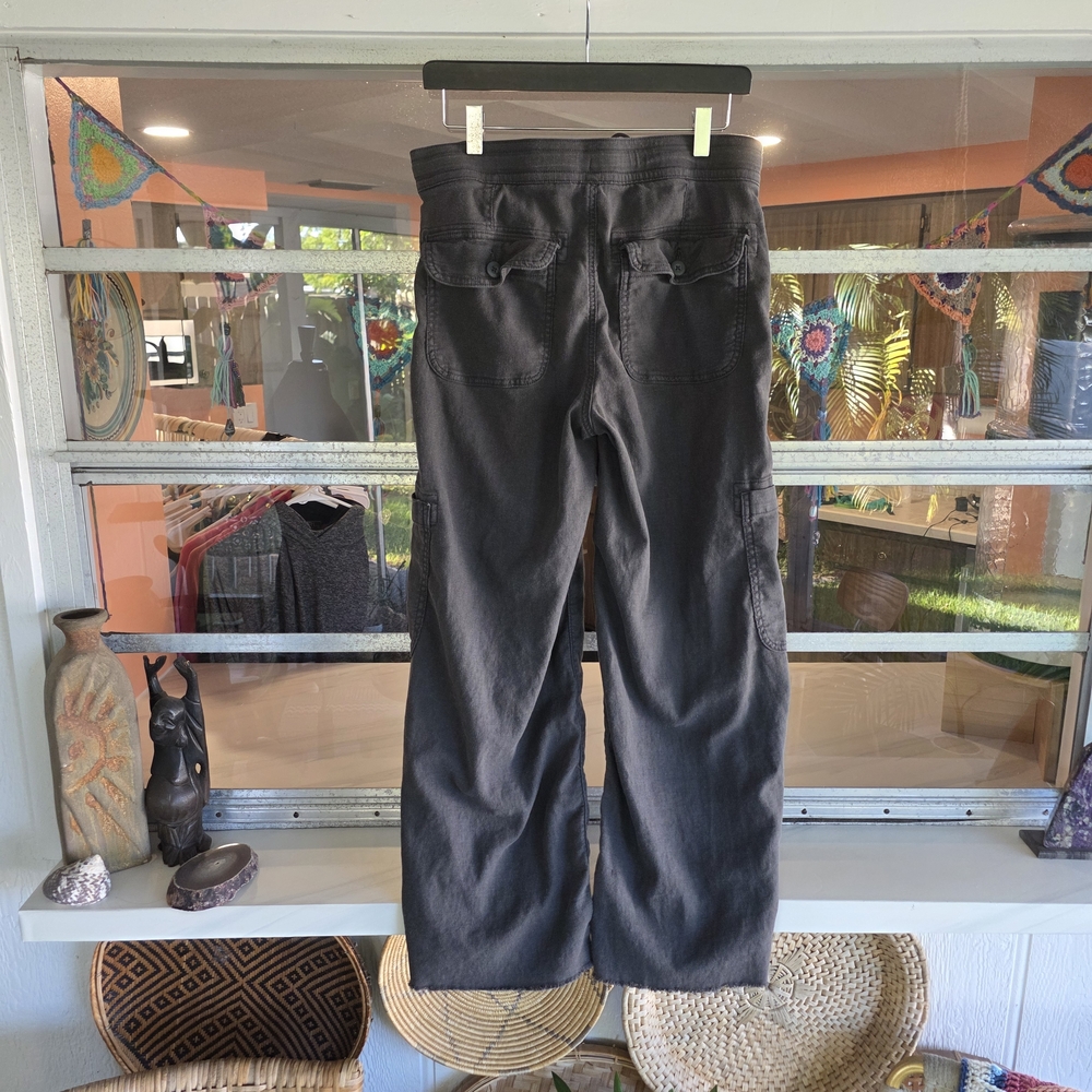 American Eagle Outfitters Charcoal Wide Leg Pants - Picture 5 of 16